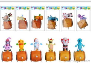 批发销售6款滚桶 万圣节小玩具 礼品赠品 圣诞玩具 oem玩具价格 厂家 图片